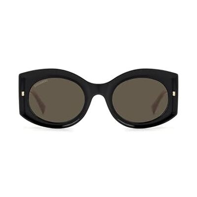 Dsquared2 D2 0071/S Occhiali, Black Beige, 51 Uomo, Nero, beige Dsquared2 D2 0071/S Occhiali, Black Beige, 51 Uomo, Nero, beige