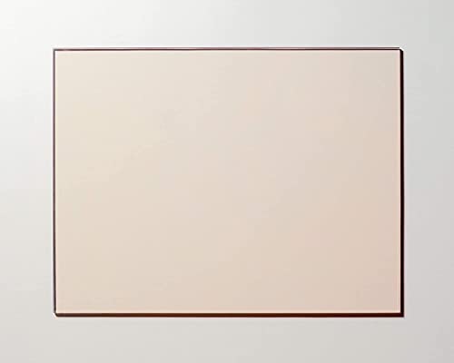 Generico Vetro Ceramico su misura per stufa e termo camino di Ricambio Vetro Stufa Universale Personalizzabile (31,4 x 34,8)