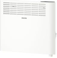 Eltron Convettore da parete CNS 1500 Plus LCD, 1,5 kW per circa 20 m², certificato TÜV, display LCD, timer settimanale, riscaldamento elettrico a risparmio energetico, bianco,