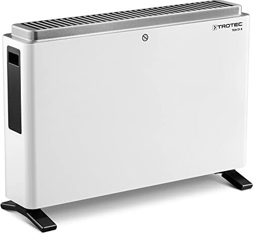 TROTEC Convector TCH 21 E   Riscaldatore   Riscaldatore elettrico   Radiatore piatto   3 stadi di riscaldamento (800 W / 1.200 W / 2.000 W)