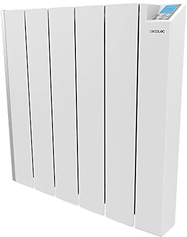 Cecotec Radiatore elettrico ReadyWarm 6000 Termico in ceramica collegata. 6 elementi, 1500 W, alluminio pressofuso, controllo Wifi, 4 modalità, timer, IPX4, 20 m2