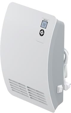 Eltron CK20S Stufa elettrica da parete per un riscaldamento veloce, 2 kW, regolazione continua della temperatura, 71793, Bianco, CK 20 Premium 2000W