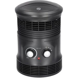 Nordic Home Culture Termoventilatore a 360°, 2000 Watt, gamma di temperatura regolabile, riscaldatore, riscaldamento elettrico, 2 livelli di riscaldamento, dispositivo di supporto, protezione contro Nordic Home Culture Termoventilatore a 360°, 2000 Watt, gamma di temperatura regolabile, riscaldatore, riscaldamento elettrico, 2 livelli di riscaldamento, dispositivo di supporto, protezione contro