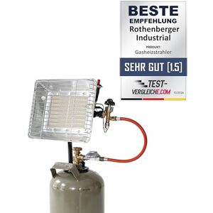 Rothenberger Heiz – Strahler inkl. Piezo Zündung, Schlauch & Regler, Gasheizstrahler, Aufsatzheizstrahler, betrieben mit Propan Gas Für 5 Kg oder 11 Kg Flaschen, Rothenberger Heiz – Strahler inkl. Piezo Zündung, Schlauch & Regler, Gasheizstrahler, Aufsatzheizstrahler, betrieben mit Propan Gas Für 5 Kg oder 11 Kg Flaschen,