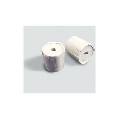 STILLA Manopole Radiatori - 25 pezzi, 24mm, Plastica Bianca STILLA Manopole Radiatori - 25 pezzi, 24mm, Plastica Bianca