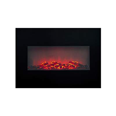 Camino elettrico da parete Classic Fire Memphis - 1800W Camino elettrico da parete Classic Fire Memphis - 1800W