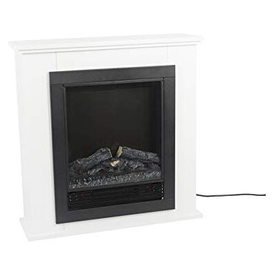 Classic Fire Lugano Camineo Elettrico Caminetto Elettrico con Riscaldamento, Pannello di Controllo e Timer Stufa Elettrica con Fiamme LED 1800W Libera Installazione Bianco Classic Fire Lugano Camineo Elettrico Caminetto Elettrico con Riscaldamento, Pannello di Controllo e Timer Stufa Elettrica con Fiamme LED 1800W Libera Installazione Bianco