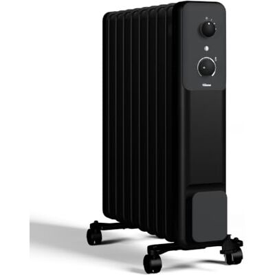 Tristar Radiatore ad Olio 9 Alette 2000 W 3 Livelli di Potenza Termostato Regolabile Protezione Anti-surriscaldamento e Anti-ribaltamento Silenzioso e Facile da Spostare Tristar Radiatore ad Olio 9 Alette 2000 W 3 Livelli di Potenza Termostato Regolabile Protezione Anti-surriscaldamento e Anti-ribaltamento Silenzioso e Facile da Spostare