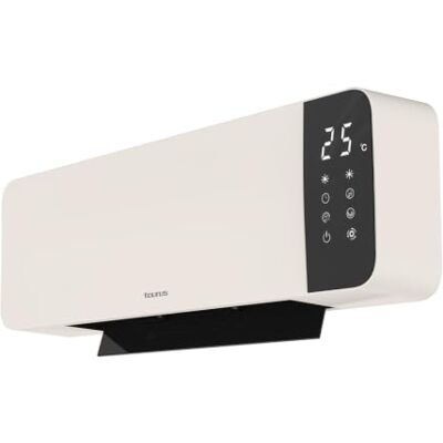 Taurus Tropicano Wall Swing Termoventilatore Ceramico da Parete 2000W, Telecomando Taurus Tropicano Wall Swing Termoventilatore Ceramico da Parete 2000W, Telecomando