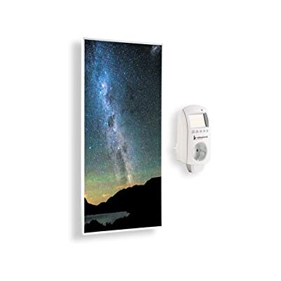 KÖNIGHAUS Pannello riscaldante a infrarossi con immagine panoramica 1200 Watt – Termostato Smart – 18–29 m² KÖNIGHAUS Pannello riscaldante a infrarossi con immagine panoramica 1200 Watt – Termostato Smart – 18–29 m²