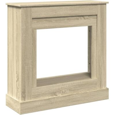 vidaXL Cornice per Camino Rovere Sonoma 90x30x90 cm in Truciolato vidaXL Cornice per Camino Rovere Sonoma 90x30x90 cm in Truciolato