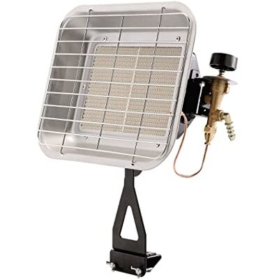 Draper Riscaldatore spaziale a propano montato su bottiglia, 15.354 BTU/4,5kW Draper Riscaldatore spaziale a propano montato su bottiglia, 15.354 BTU/4,5kW