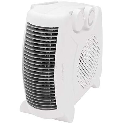 Clatronic Termoventilatore mobile e compatto ® 2000 W e 1000 W con funzione ventilatore e protezione contro il surriscaldamento 2 possibilità di installazione HL 3838 Clatronic Termoventilatore mobile e compatto ® 2000 W e 1000 W con funzione ventilatore e protezione contro il surriscaldamento 2 possibilità di installazione HL 3838