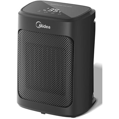 Midea Stufetta Elettrica Da Tavolo , Termoventilatore Ceramico PTC Da 2000 W Con 4 Modalità, Stufetta Portatile, Silenziosa E Potente, Protezione Da Surriscaldamento e Ribaltamento, Timer 24 Ore, ECO Midea Stufetta Elettrica Da Tavolo , Termoventilatore Ceramico PTC Da 2000 W Con 4 Modalità, Stufetta Portatile, Silenziosa E Potente, Protezione Da Surriscaldamento e Ribaltamento, Timer 24 Ore, ECO