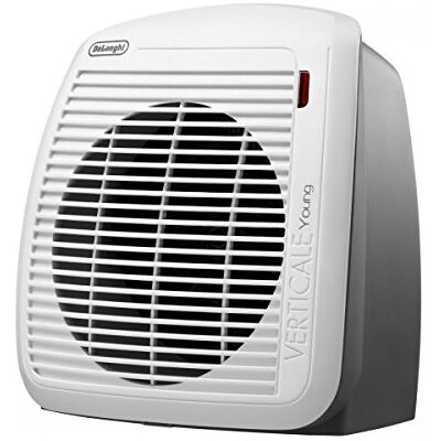 DeLonghi Joung Termoventilatore Verticale, Grigio/Bianco DeLonghi Joung Termoventilatore Verticale, Grigio/Bianco