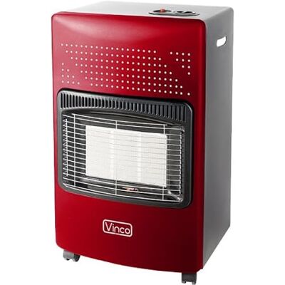 VINCO - 71436 - Rosso - Infrared 3-brick - Stufa a gas VINCO - 71436 - Rosso - Infrared 3-brick - Stufa a gas