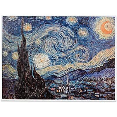 KLARSTEIN Wonderwall Air Art Smart Pannello Radiante Infrarossi, Radiatore di Calore, 80 x 60 cm, 500 W, 10 m², Wi-Fi: App Control, Silenzioso, Design: Notte Stellata KLARSTEIN Wonderwall Air Art Smart Pannello Radiante Infrarossi, Radiatore di Calore, 80 x 60 cm, 500 W, 10 m², Wi-Fi: App Control, Silenzioso, Design: Notte Stellata