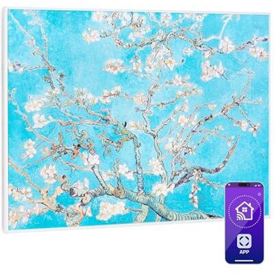 KLARSTEIN Wonderwall Art Pannello Riscaldante a Infrarossi 500W, Riscaldatore Elettrico da Parete con Controllo App WiFi, Riscaldamento Bagno Senza CO2, Design Artistico a Basso Consumo KLARSTEIN Wonderwall Art Pannello Riscaldante a Infrarossi 500W, Riscaldatore Elettrico da Parete con Controllo App WiFi, Riscaldamento Bagno Senza CO2, Design Artistico a Basso Consumo