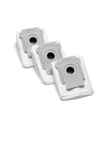 Irobot sacchetti di ricambio per Clean Base  Roomba Serie i e J, Bianco, (3 Pack)