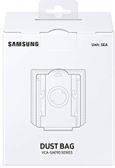 Samsung Sacchetti Filtranti  per Clean Station, 5 pezzi, Bianchi