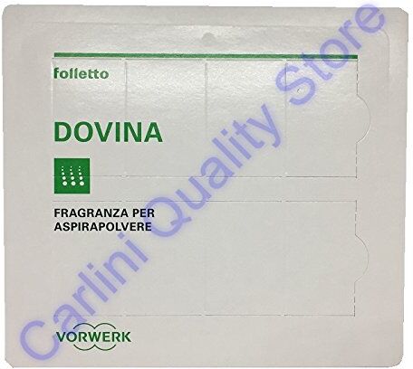 Vorwerk Profumi Dovina ORIGINALI Folletto VK120/121/122/130/131/135/136/140/150/200 (8)