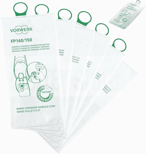 Vorwerk SACCHETTI PER ASPIRAPOLVERE  FOLLETTO VK140 VK150 ORIGINALI