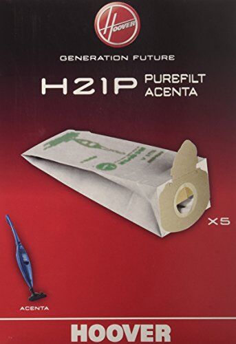 Hoover H21P Sacchetti Purefilt Acenta (x5), Paper, Altri