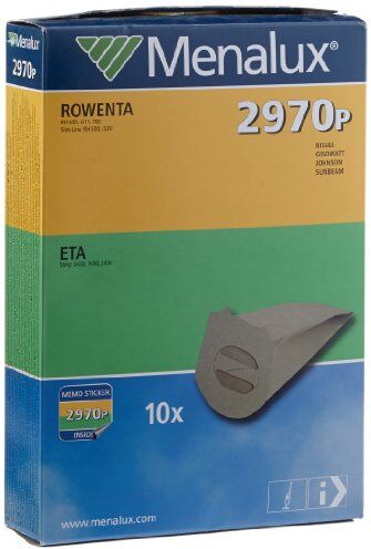 Menalux 900196695 2970P Sacchetti per Scope Rowenta Slim Line