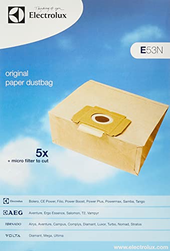 Electrolux -Sacchetti aspirapolvere per BOLERO, CE POWER FILIO, BOOST POWER PLUS POWER Z, Z POWERMAX SAMBA 5002, TANGO Z numero 9001959585 models. 5001