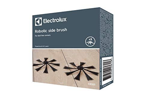 Electrolux Laterali per Il Robot aspirapolvere PUREi9 (Confezione da 2, spazzole di Ricambio, precisa e accurata, aspirazione ottimale, Extra Morbido, Facile da sostituire, Nero)