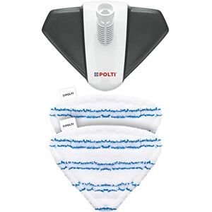 Polti Vaporetto  spazzola triangolare con 2 panni in microfibra, ideale per pulire superfici piane