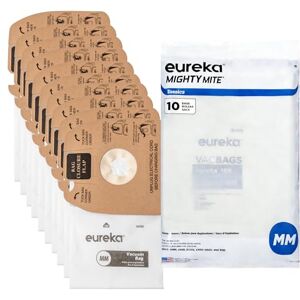 EUREKA , aspirapolvere verticale compatibile 3670H, 3670 m, bianco, 10 sacchetti EUREKA , aspirapolvere verticale compatibile 3670H, 3670 m, bianco, 10 sacchetti
