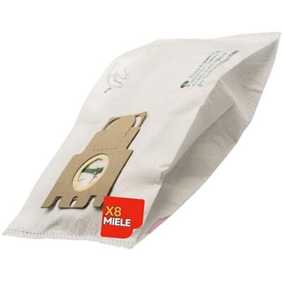 ELETTROCASA 8 Sacchetti Aspirapolvere Miele Compatibili Sacchetti per Aspirapolvere Miele Sacchetti TNT con Filtrazione Avanzata ME4 TNT ELETTROCASA 8 Sacchetti Aspirapolvere Miele Compatibili Sacchetti per Aspirapolvere Miele Sacchetti TNT con Filtrazione Avanzata ME4 TNT