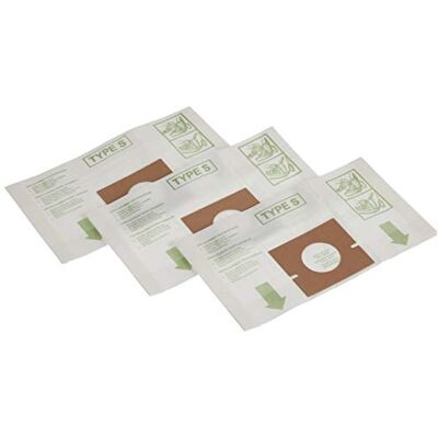 Hoover Type S Bag (3-Pack), Confezione da 3 Sacchetti per aspirapolvere, Stile S, Bianco, 3 Bags Hoover Type S Bag (3-Pack), Confezione da 3 Sacchetti per aspirapolvere, Stile S, Bianco, 3 Bags