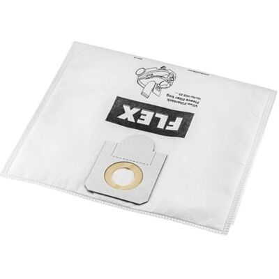 Flex Sacco filtro in tessuto non tessuto FS-F VCE 33 L/M VE5 (sacchetto filtro classe M, durevole e resistente all'umidità, sacchetto aspirapolvere) Flex Sacco filtro in tessuto non tessuto FS-F VCE 33 L/M VE5 (sacchetto filtro classe M, durevole e resistente all'umidità, sacchetto aspirapolvere)