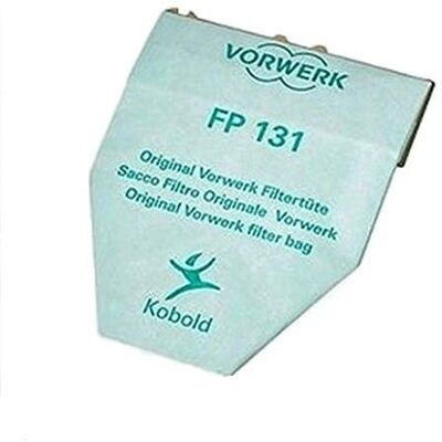 Vorwerk FOLLETTO 130-131 SACCHETTI ORIGINALI CARTA 6 PZ FP131 ASPIRAPOLVERE Vorwerk FOLLETTO 130-131 SACCHETTI ORIGINALI CARTA 6 PZ FP131 ASPIRAPOLVERE