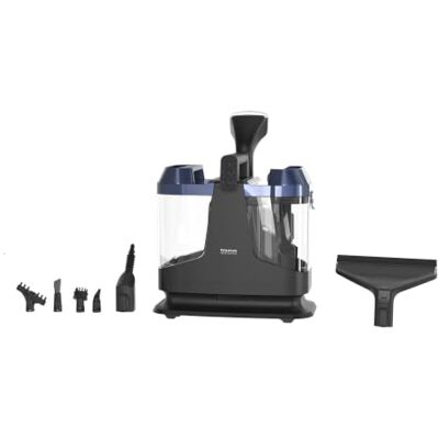 Taurus Pulitore a Vapore per Tappezzeria 2100W, 16 kPa, 4 Modalità, Tappeti Pulitore a vapore SteamBoost, acqua fredda o calda, serbatoi da 2,5 L e 1,3 L, 7 accessori Taurus Pulitore a Vapore per Tappezzeria 2100W, 16 kPa, 4 Modalità, Tappeti Pulitore a vapore SteamBoost, acqua fredda o calda, serbatoi da 2,5 L e 1,3 L, 7 accessori