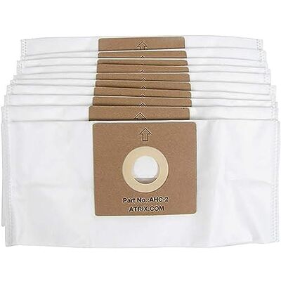 Atrix Sacchetti filtro HEPA Filtri di ricambio per aspirapolvere AHC-1 Turbo Red (confezione da 10) Atrix Sacchetti filtro HEPA Filtri di ricambio per aspirapolvere AHC-1 Turbo Red (confezione da 10)