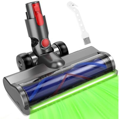 Vonsera Spazzola compatibile con Dyson V8 V11 V7 V10 V15, Spazzolas Elettrica per Dyson con LED, Spazzola a Trasmissione Diretta per Aspirapolvere Dyson, Spazzolas di Ricambio per Dyson, Grigio Vonsera Spazzola compatibile con Dyson V8 V11 V7 V10 V15, Spazzolas Elettrica per Dyson con LED, Spazzola a Trasmissione Diretta per Aspirapolvere Dyson, Spazzolas di Ricambio per Dyson, Grigio