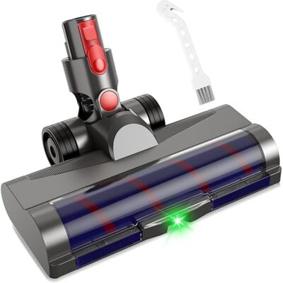 Vonsera Spazzola compatibile con Dyson V7 V8 V11 V10 V15, Bocchetta per Pavimenti per Aspirapolvere Dyson con LED, Spazzola Elettrica per Dyson, Spazzolas di Ricambio per Dyson, Grigio Vonsera Spazzola compatibile con Dyson V7 V8 V11 V10 V15, Bocchetta per Pavimenti per Aspirapolvere Dyson con LED, Spazzola Elettrica per Dyson, Spazzolas di Ricambio per Dyson, Grigio