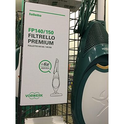 Vorwerk FP140 SACCHI ORIGINALI + PROFUMATORI FOLLETTO PER VK140 Vorwerk FP140 SACCHI ORIGINALI + PROFUMATORI FOLLETTO PER VK140