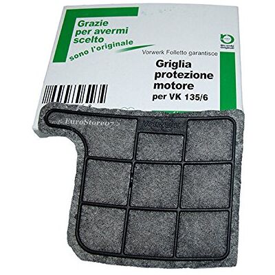 Vorwerk 1 FILTRO MOTORE ASPIRAPOLVERE FOLLETTO VK 135 136 ORIGINALE Vorwerk 1 FILTRO MOTORE ASPIRAPOLVERE FOLLETTO VK 135 136 ORIGINALE