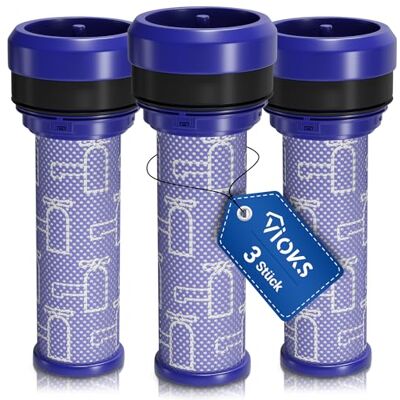 VIOKS Filtro pre-motore di ricambio per Dyson 923413-01, set da 3 filtri motore aspirapolvere DC28 DC33 DC33c DC37 DC37c DC39 VIOKS Filtro pre-motore di ricambio per Dyson 923413-01, set da 3 filtri motore aspirapolvere DC28 DC33 DC33c DC37 DC37c DC39
