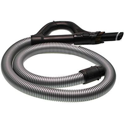 Rowenta RS-RT3510 Tubo flessibile completo per aspirapolvere, lunghezza 1,84 metri, diametro 41 mm, colore: argento Rowenta RS-RT3510 Tubo flessibile completo per aspirapolvere, lunghezza 1,84 metri, diametro 41 mm, colore: argento