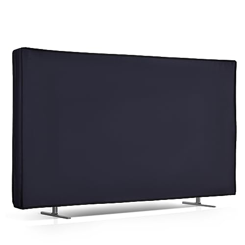 kwmobile Protezione 40" TV Cover Proteggi-Schermo PC e TV 40" TV Custodia Protettiva Anti-Polvere Blu Scuro