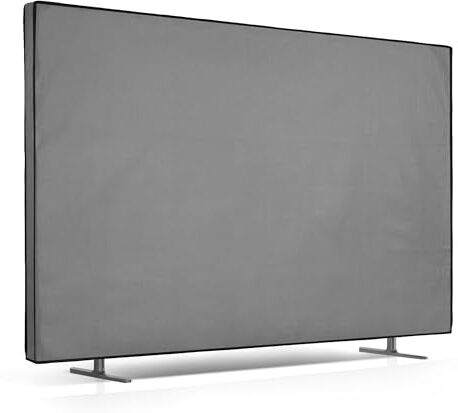 kwmobile Protezione 75" TV Cover Proteggi-Schermo PC e TV 75" TV Custodia Protettiva Anti-Polvere grigio chiaro