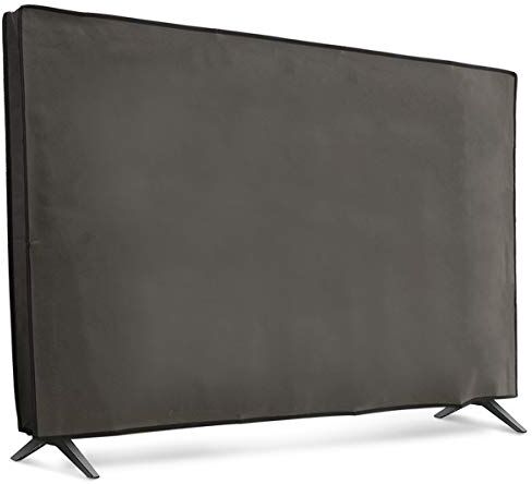 kwmobile Protezione 43" TV Cover Proteggi-Schermo PC e TV 43" TV Custodia Protettiva Anti-Polvere grigio scuro