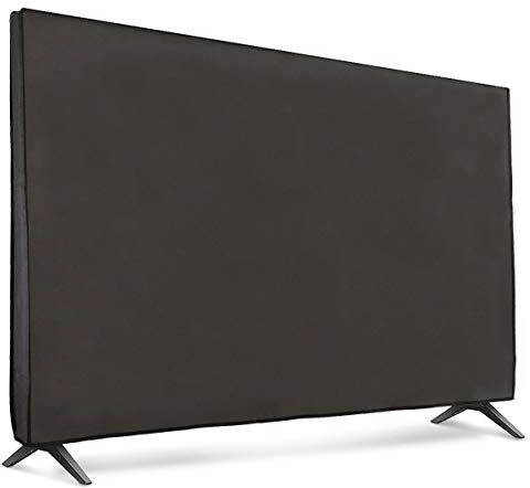 kwmobile Protezione 75" TV Cover Proteggi-Schermo PC e TV 75" TV Custodia Protettiva Anti-Polvere grigio scuro