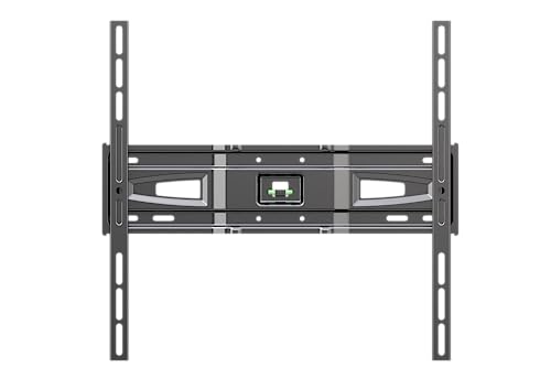 Meliconi CME ES400 Supporto tv fisso da parete per TV a schermo piatto da 40’’a 55’’, VESA 200-300-400, nero, Made in Italy