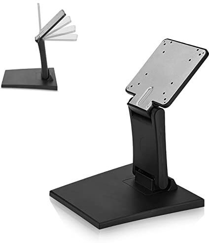 Plyisty Supporto per Monitor da Scrivania, Supporto per Monitor LCD LED Supporti TV per Schermi Piatti da 10"~24", capacità 10Kg, Supporta VESA, Compatibile con 75x75mm, 100x100mm